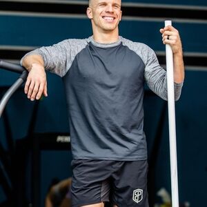 Born Primitive Men's 3/4 Sleeve Athleisure Shirt